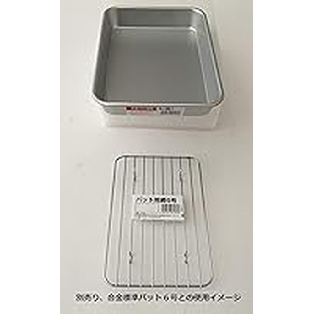 Amazon｜谷口金属 軽量で使いやすい バット 6号 網 料理の下ごしらえに