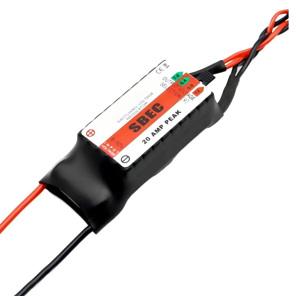 UBEC SBEC 20A régulateur de tension 6-50.4V module BEC alimentation RC