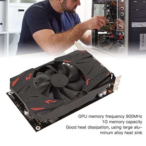 Image of Septpenta GTX550TI 1GB Graphics Card, GDDR5 128Bit 900MHz PCI Express X16 1.1 192 Stream Processor Chip Desktop Graphics Card, Independent Power Suuply Direct X 11 for Computer PC