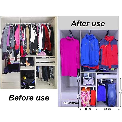 Tige de placard extensible de 30 à 80 cm pour le rangement efficace des pantalons - 6