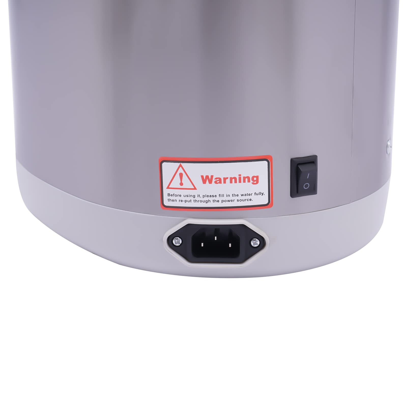 Distributeur d'eau chaude 5.8L 750W Thermopot en acier inoxydable Bouteille isotherme Bouilloire à thé Distributeur pour la maison, l'école, le bureau