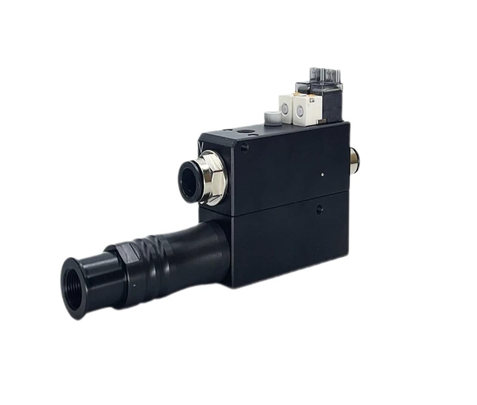 Generador de vacío integrado, válvula de Control eléctrica, pantalla Digital, pinza neumática de presión negativa(HGM-VT18-3-N)