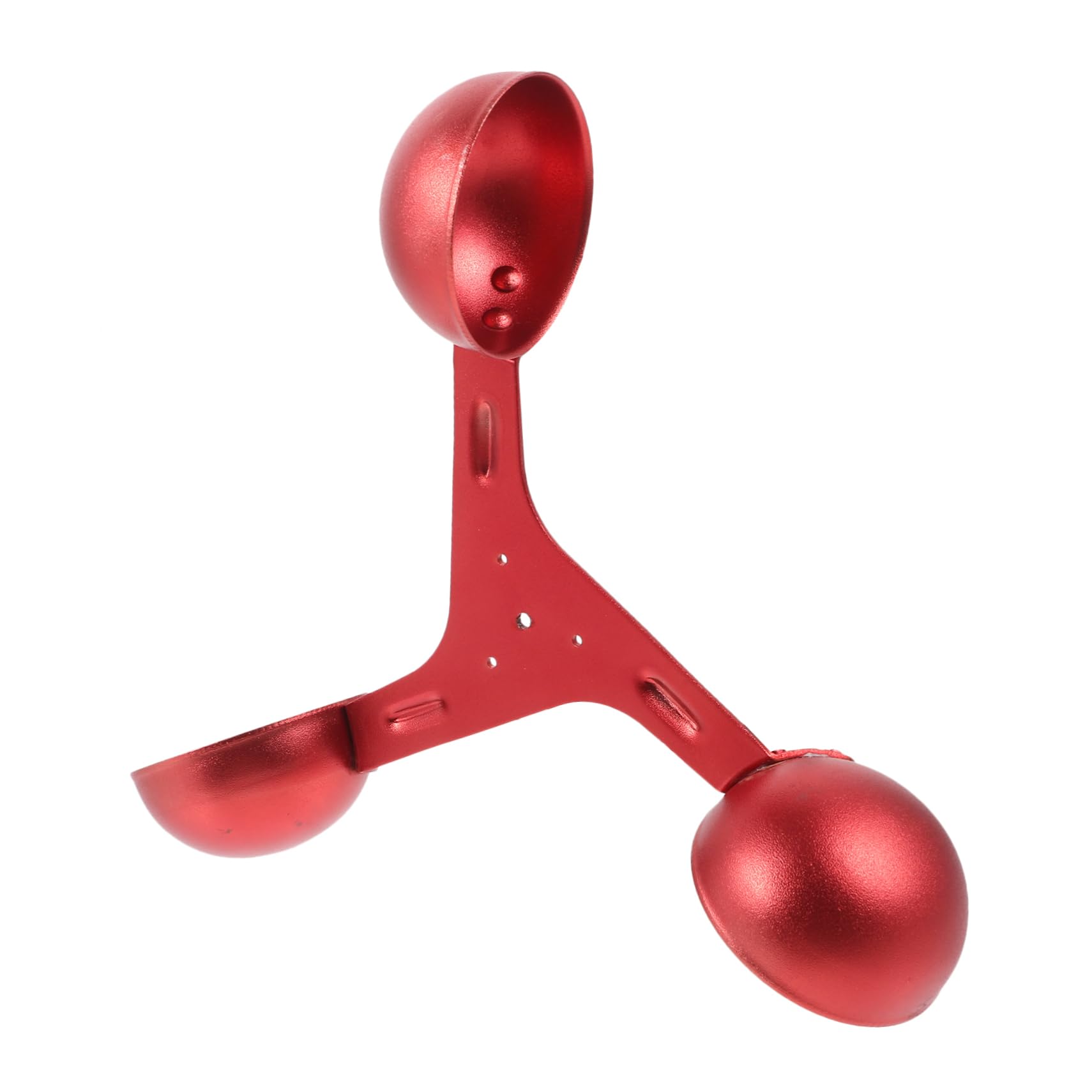 Didiseaon 5 Pièces Accessoires pour anémomètres vent gobelet anémomètre tasses Accessoires Coupelle capteur de tasse à circulation d'air coupelle de débit d'air rouge