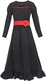 Anna Costume for Women Halloween Scary Anna Cosplay Dress Ghost Role Play Horror Movie Costumes Party Long Dresses
