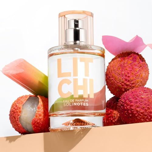 Image of Solinotes Lychee Eau de Parfum, Hibiscus & Musk, for Women & Men, 1.7 Fl Oz
