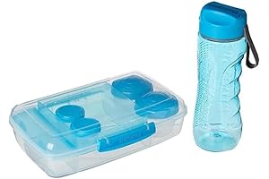 Sistema To Go Lunch Box & Meal Containers with Water Bottle