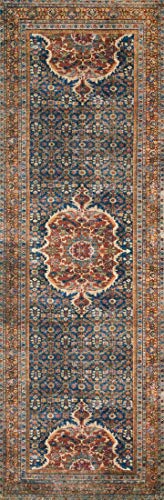 image for Loloi Layla Collection LAY-09 Cobalt Blue/Spice 2'-6
