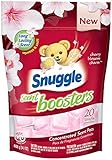 Snuggle Laundry Scent Boosters Concentrated Scent Pacs, Cherry Blossom Charm, Pouch, 20 Count