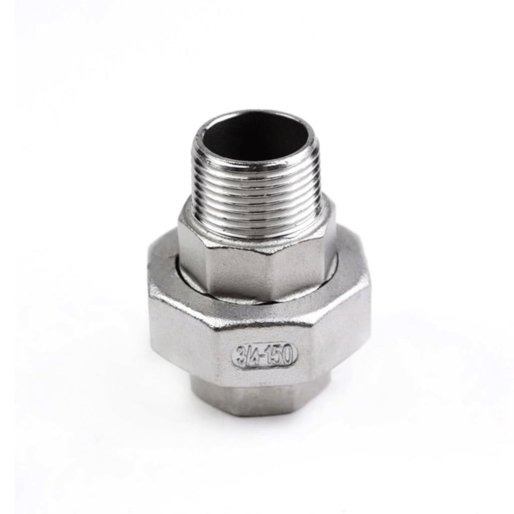 304 Edelstahl-Innengewinde auf Außengewinde-Verbindungsstück-Verbindungsstück-Adapter for DIY-Schlauchverbindungen(1.5Inch)