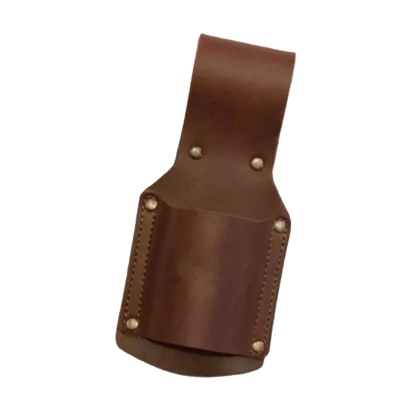 MERISHOPP Hammer Holder Axe Sheath Holder Tool Holster for Camping Outdoors Lumberjack Brown-image-29