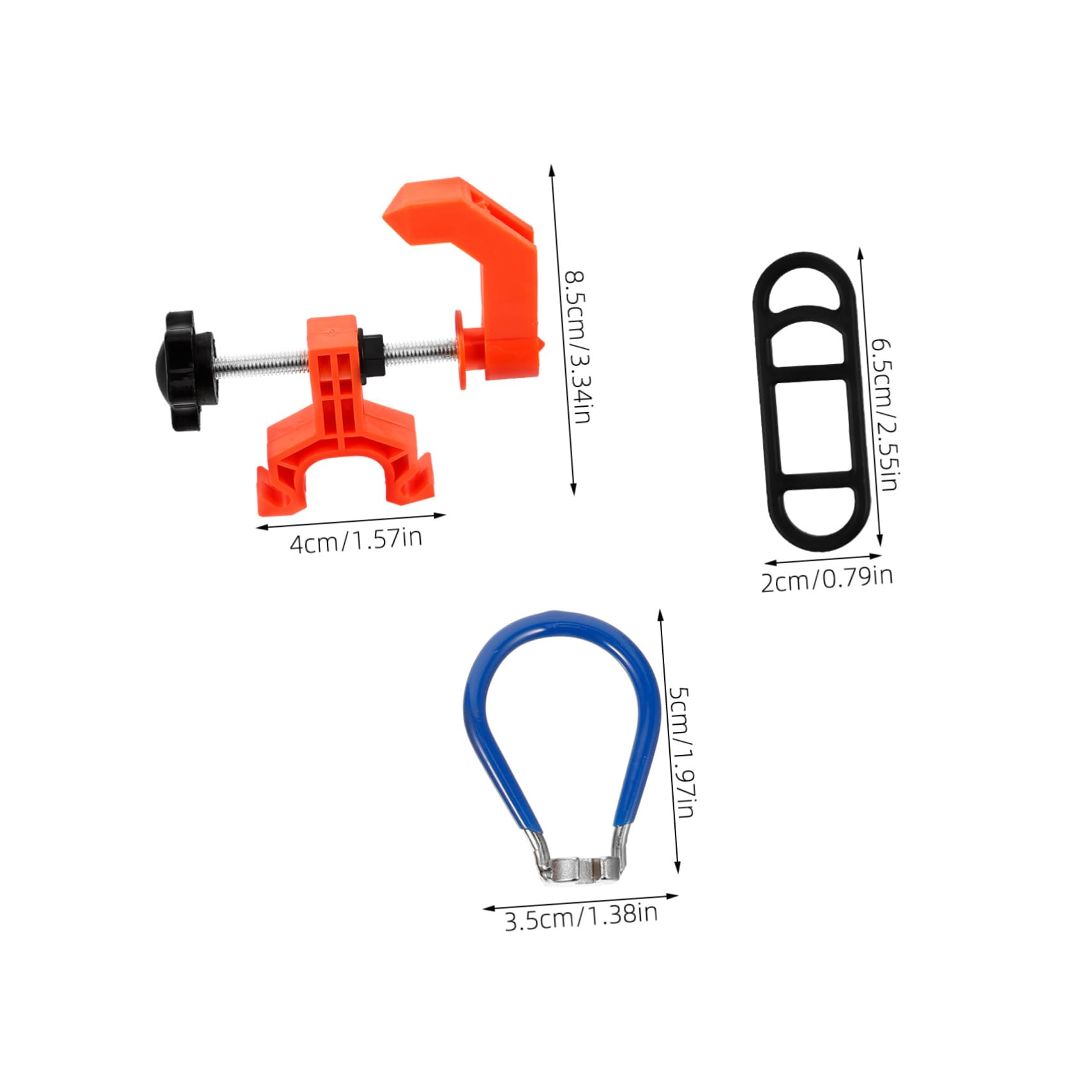 BRIGHTFUFU Bike Wheel Truing Stand Rim Adjustment Tool for Road and Mountain Bikes Bicycle Wheel Repair Kit