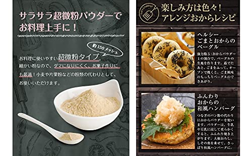 Amazon.co.jp: NICHIGA(ニチガ) おからパウダー（超微粉）国内製造1kg