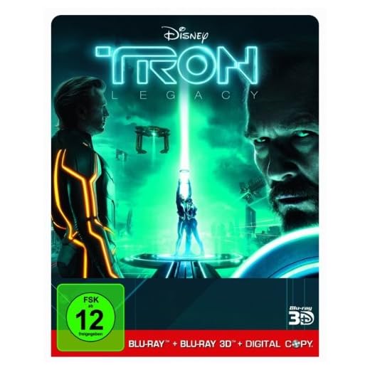 Tron - Legacy - 3d+2d - Digital Copy - Steelbook -