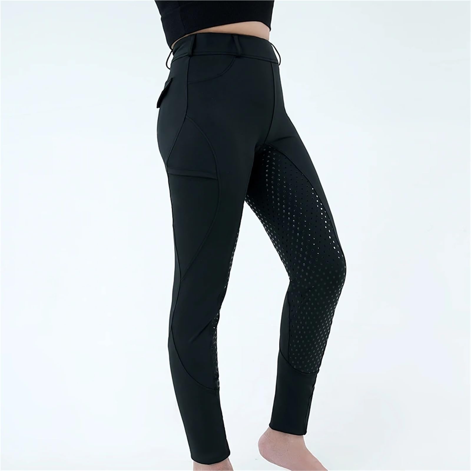 Damen Reithose Vollbesatz Reitschulung Strumpfhose Outdoor Sportbekleidung Ausrüstung Kleidung Für Reitsport