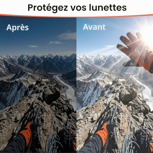 HiBloks Lot de 4 clips polarisés pour lunettes Ray-Ban Meta Wayfarer et Gen 2 (RW4008/RW4012 Large 53-22), monture noire mate pour lunettes intelligentes Rayban Meta Gen 2 (noir + vert + argent + bleu – vue 4