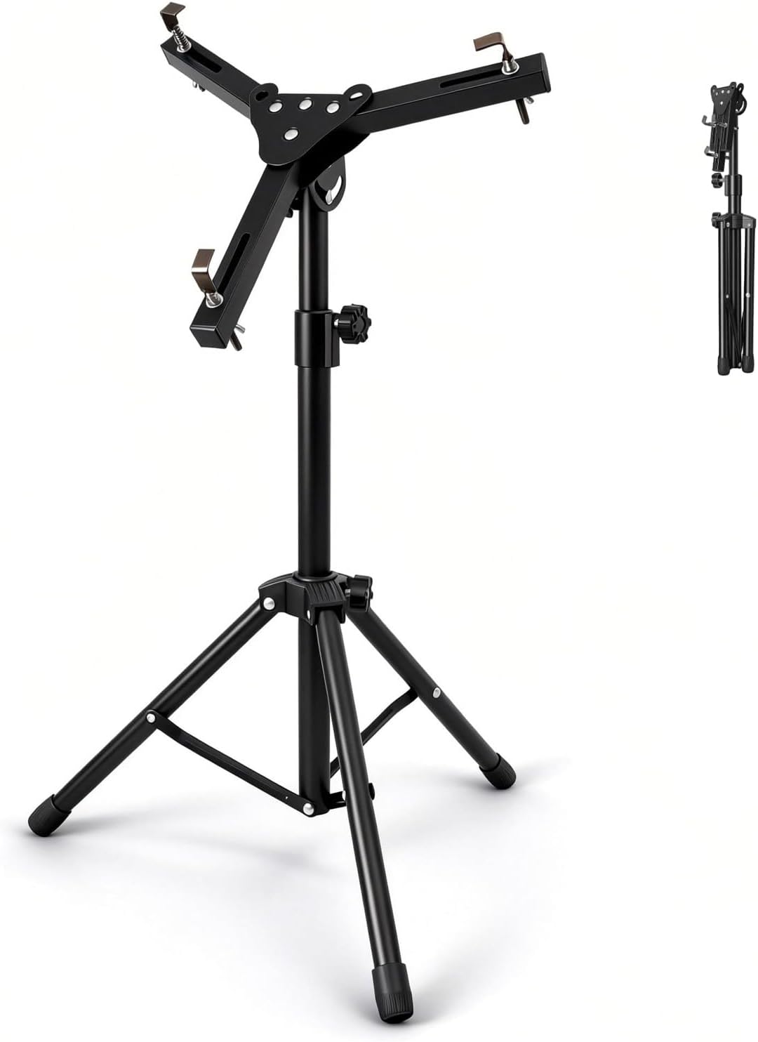 Drum Pad Stand, Adjustable Angle Silent Drum Pad Stand,Fit for 10-12 Inch Drum