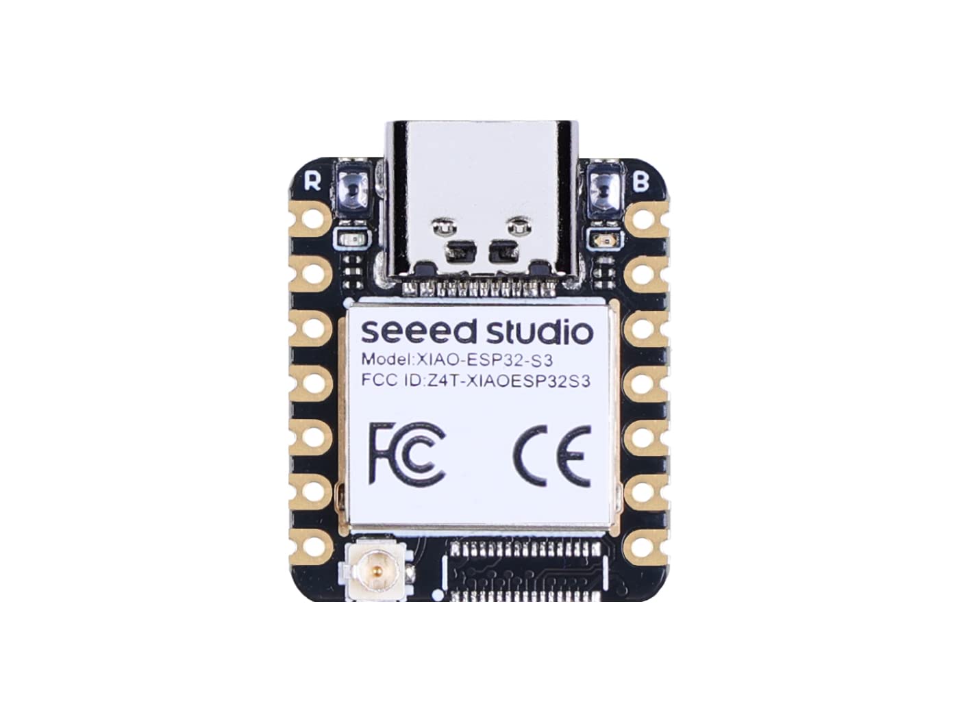 Seeed Studio XIAO ESP32S3 (Arduinoをサポート) - 2.4GHz Wi-Fi BLE 5.0 デュアルコア、バッテリー充電対応、電力効率と豊富なインターフェース、スマートホーム、IoT、ウェアラブルデバイス、ロボット工学に最適
