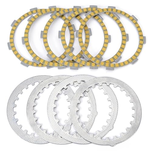 Disque d'embrayage moto friction compatible XT125X YBR125 TT-R125 remplacement 5RM-E6324-00