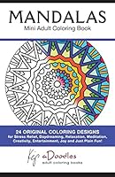 Mandalas: Mini Adult Coloring Book 1886522073 Book Cover