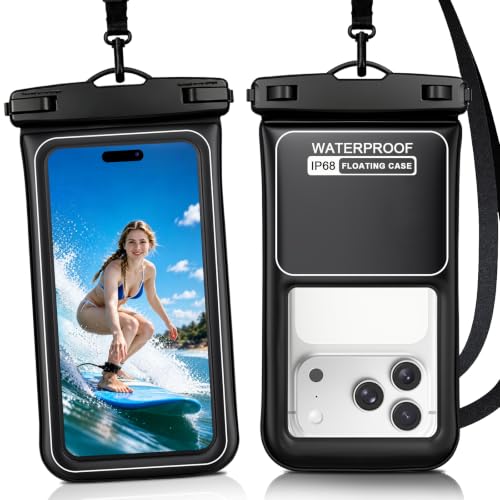 Funda impermeable IP68 DANZHANG para móvil color negro sumergible