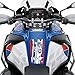 Autocollant 3D protection de réservoir de moto compatible avec BMW R 1250 GS Adventure HP 2019-2020