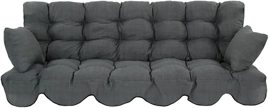 Patio Cushion Set for Minorca 184 Hollywood Swing, Seat Cushion, Back Cushion, Side Cushion, Quilted