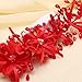 Amosfun diadema de princesa roja mujeres fiesta de bodas tocado de pelo...