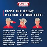 ABUS Kask Miejski Hyban 2.0 ACE, Szary (titan), Rozmiar M | Kask miejski z twardą skorupą ABS, systemem Zoom Ace Urban, światłem LED 180°, siatką ochronną i odblaskami