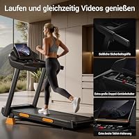 LONTEK Laufband für Zuhause Klappbar mit Steigung15% – Ansicht 5