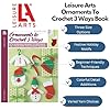 Ornaments to Crochet 3 Ways-12 Festive Christmas Ornament Designs, Simple to Make in 3 Different Sizes #1