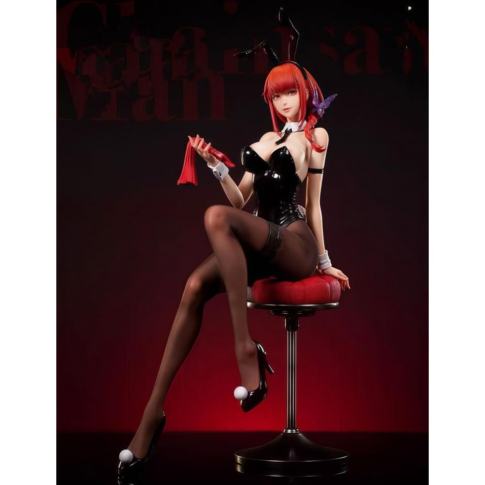 Makima figurka 45cm Anime Bunny Girl figurki 1/4 kreskówkowy model figurka akcji PVC statuetka dekoracja biurka, przedmioty kolekcjonerskie prezenty dla fanów