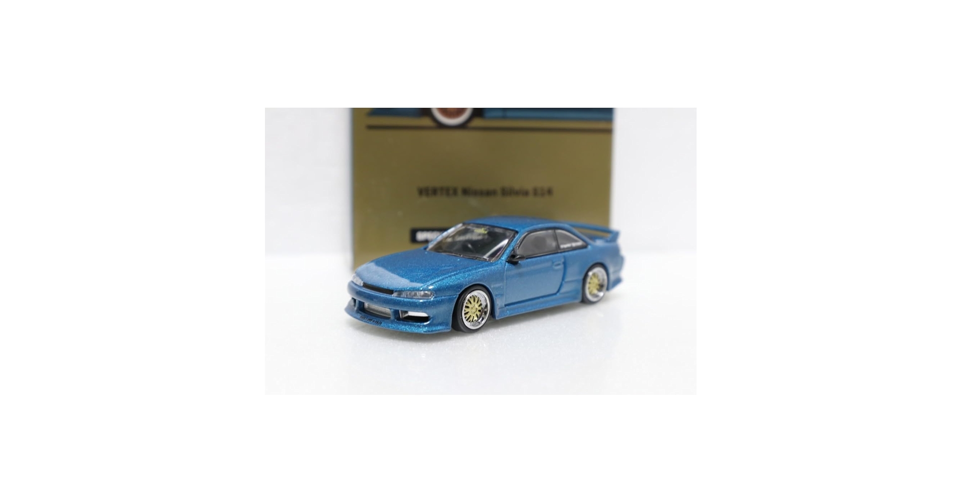 Amazon | 限定 Tarmac 1/64 日産 シルビア S14 VERTEX ブルー