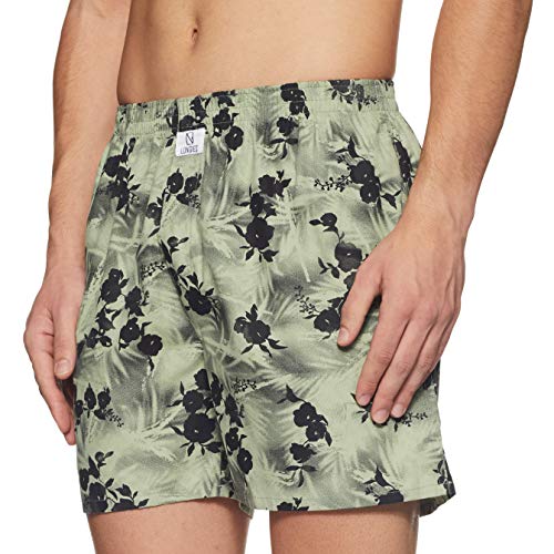 Image of Longies Men's Cotton Printed Regular Boxer Shorts