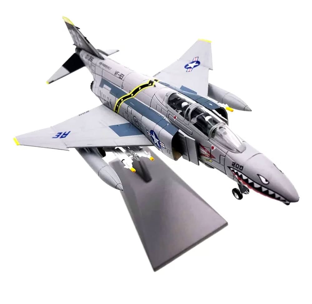 F-4 Phantom II 1/100 Diecast Aircraft Model Mcdonnell