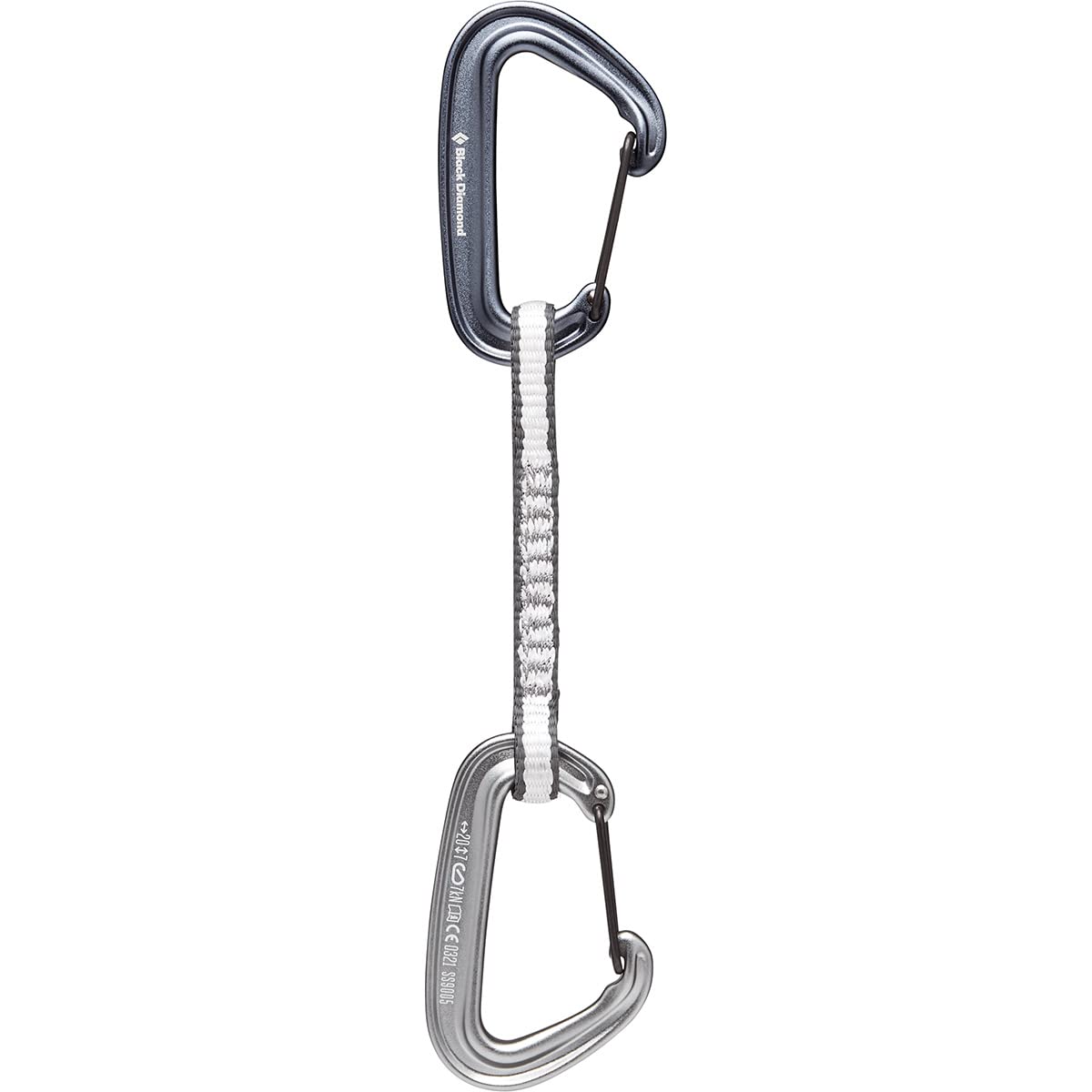 Black Diamond Equipment LTD Unisex Miniwire Quickdraw 12cm, 12 cm
