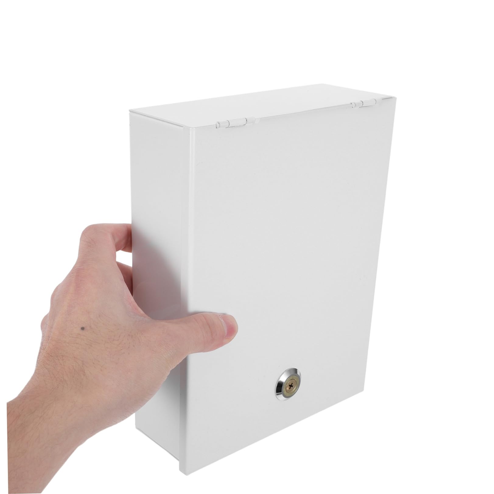 Caja de Seguridad con Leva de Hierro de Color Claro para Montaje en Pared