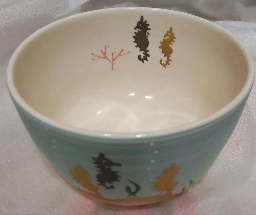 Amazon.co.jp: 抹茶茶碗 茶道具 タツノオトシゴ 干支 2024年