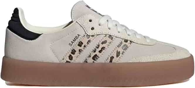 Amazon.com | adidas Sambae Womens Shoes (Leopard Off White
