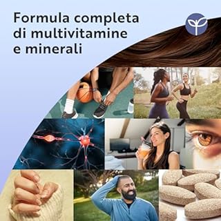 Nutravita Multivitaminico Completo Donna e Uomo – 90 Compresse Vegane (3 Mesi) – Integratori con 26 Vitamine e Minerali: A B C D3 E K, Ferro, Zinco – Alta Forza – Prodotto nel Regno Unito