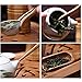 Techson Bamboo Tea Tool Set, Chinese Gongfu Tea Ceremony Accessories, (Spoon, Needle, Scoop, Clip, Tray, Utensils Set)