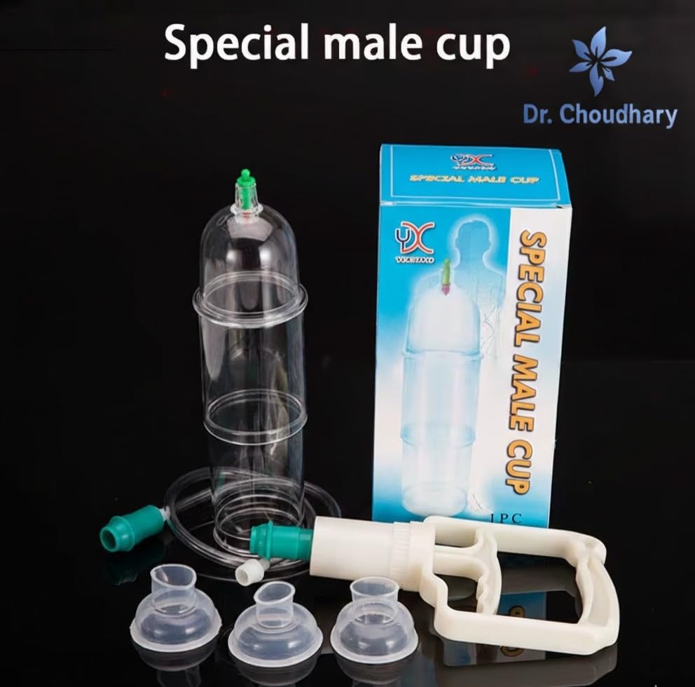 Image of Chinese Cupping Cups Bio Traditional Therapy pump Set Household Pull Out Chinese Massage Medical Cupping Set for male
