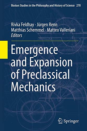 Buy Emergence and Expansion of Preclassical Mechanics — BookShops.in