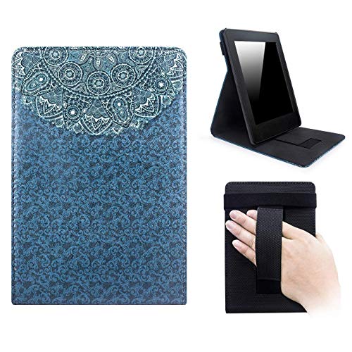 Capa Kindle Paperwhite10a Geração à Prova D'água Freedom WB Mandala Azul