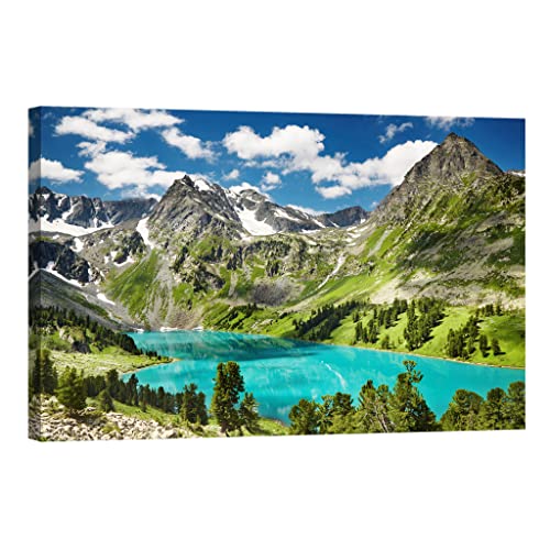 Tableau nature lumineux DCL305-2 80x120 cm charge à la lumière pour salon zen