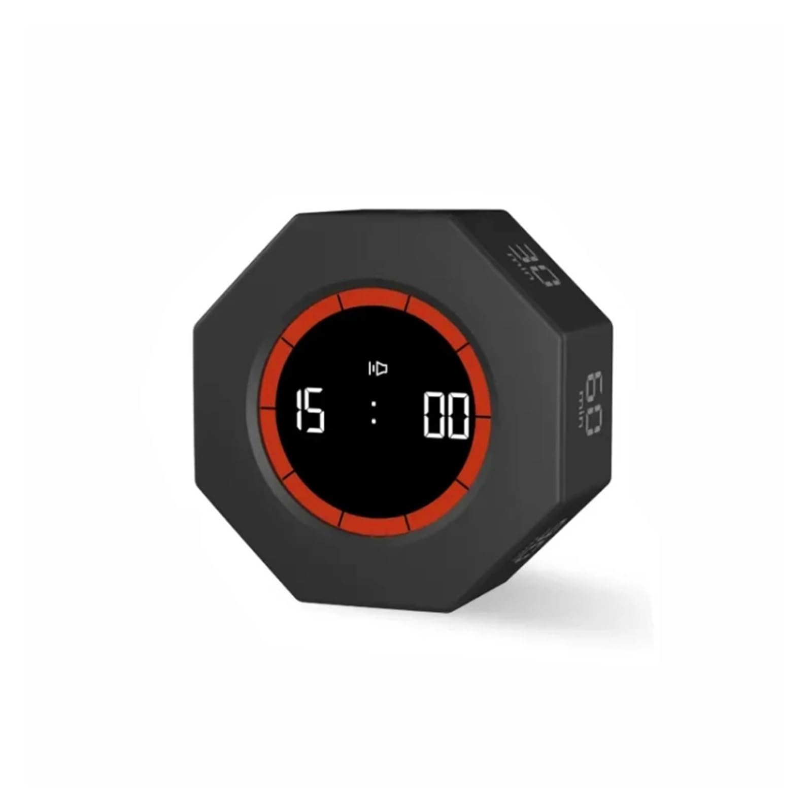FDEFIRTFG Timer, Kitchen Timer Digital Countdown Visual Task(Black)