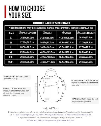 BORLENI Motorradjacke Herren mit CE-Protektoren Herausnehmbares Innenfutter Wasserabweisend Winddicht für alle Jahreszeiten M