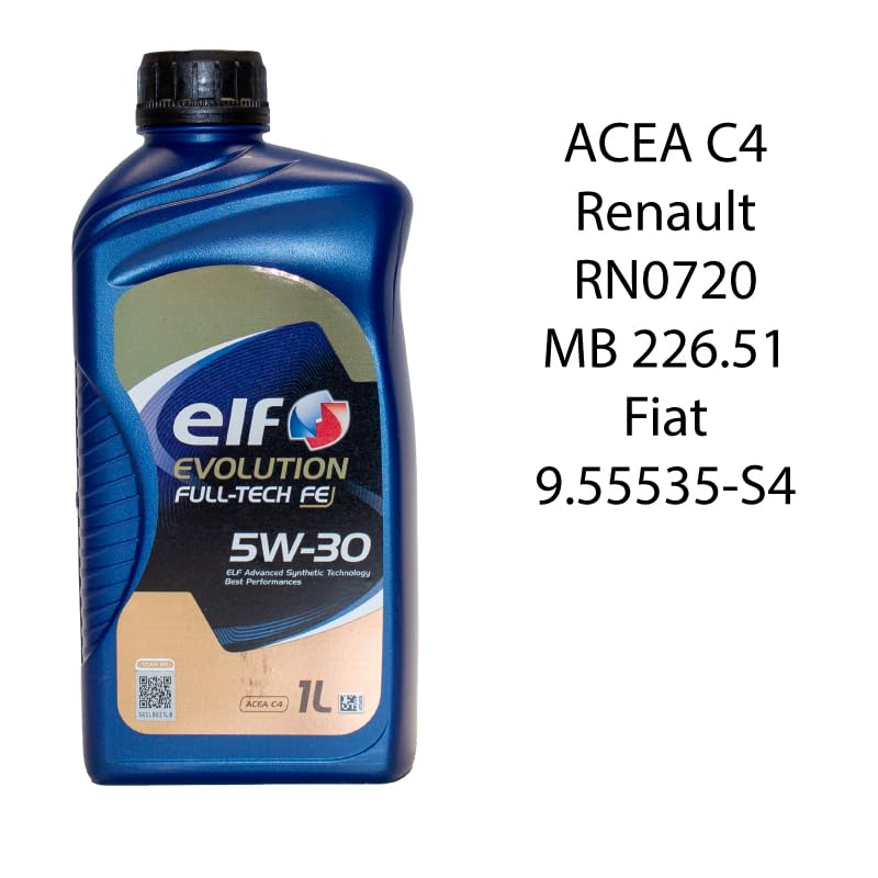Kit tagliando 4 filtri + 8L olio 5W-30 Tech FE compatibile con Renault master iii 2.3 DCI 130 FWD Gasolio 2012-2016