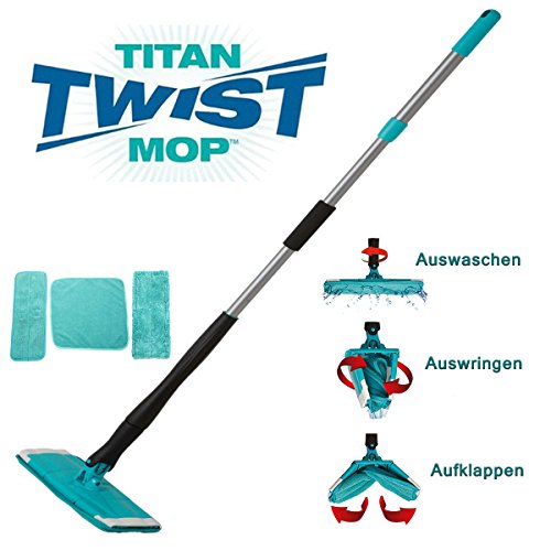 Titan Twist Mop - Bekannt aus dem TV - Der Innovative Wischmopp Cover