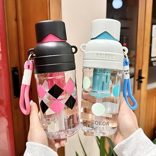 Image of THE VENTI SHOTAY Classic Unbreakable Water Bottle with Sipper BPA Free, Leak-Proof Water Bottle Ideal for Office, Sports, School, Gym (760ML-White)