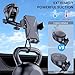 Ossvaln Cell Phone Car Mount [Upgraded - Super Suction Power] Car Holder for Phone 3-in-1 Universal Phone Holder for Car Vent Phone Mount 360° Car Holder Phone for iPhone Android Smartphones
